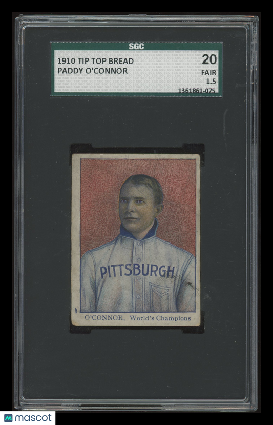 1910 Tip Top Bread Paddy O'Connor SGC 1.5