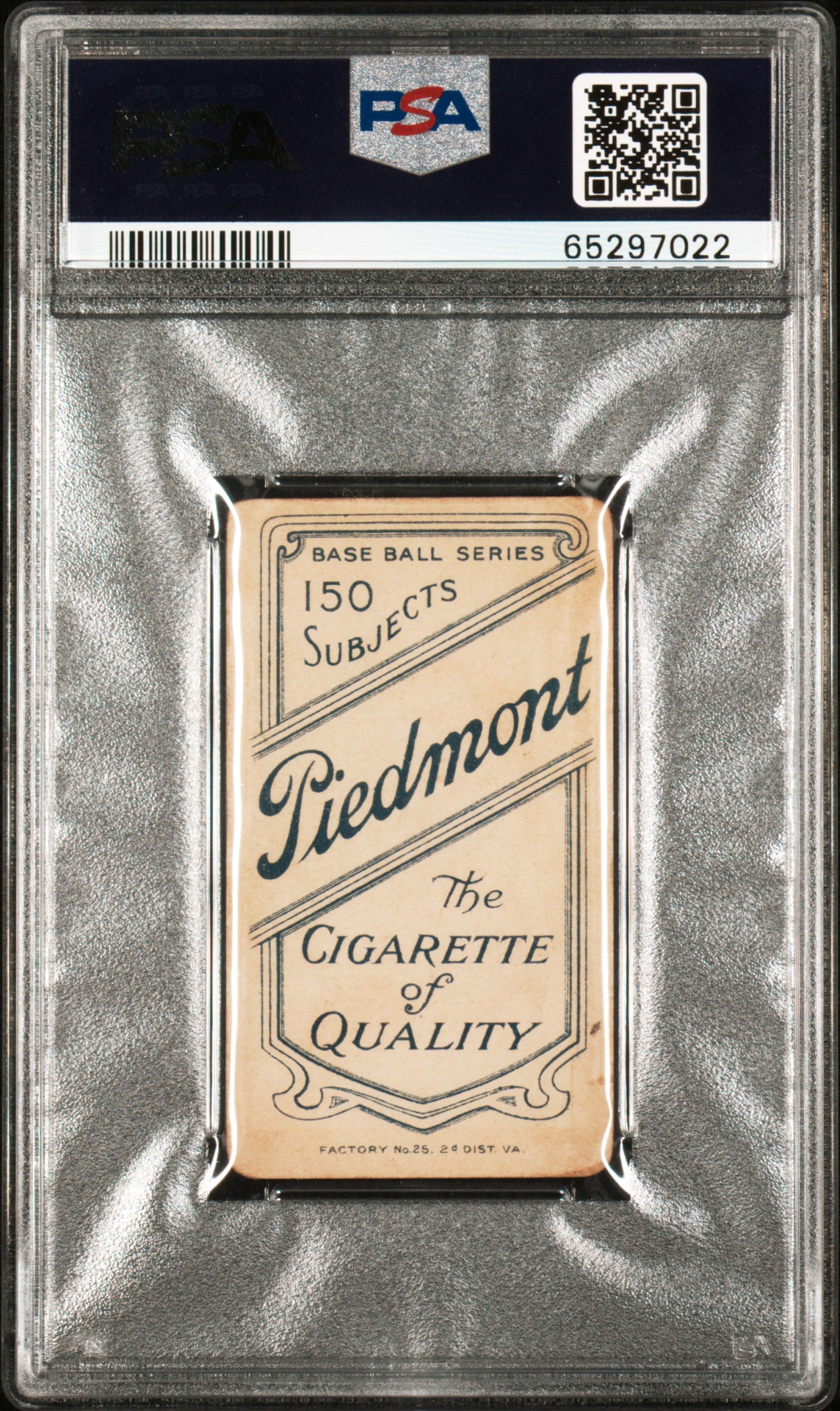 1909-11 T206 Piedmont 150 Mike Donlin Seated PSA 1.5