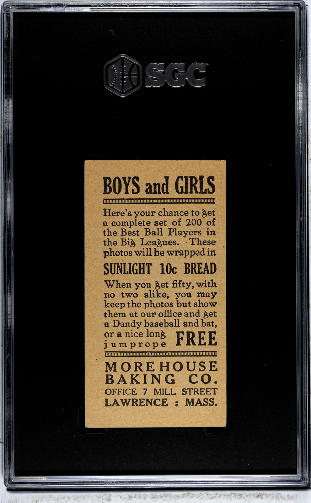 1916 Morehouse Baking Clyde Milan #118 SGC 4