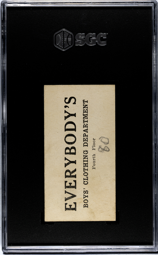 1916 Everybody's Roger Peckinpaugh #137 Type SGC 1.5
