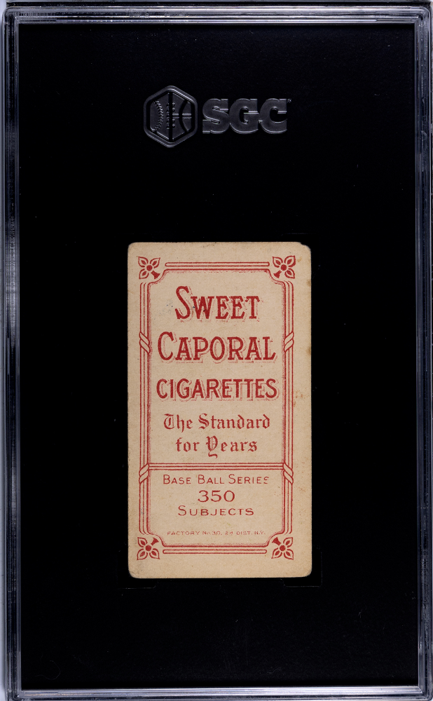 1910 Sweet Caporal (T206) Ed Willetts SGC 2.5