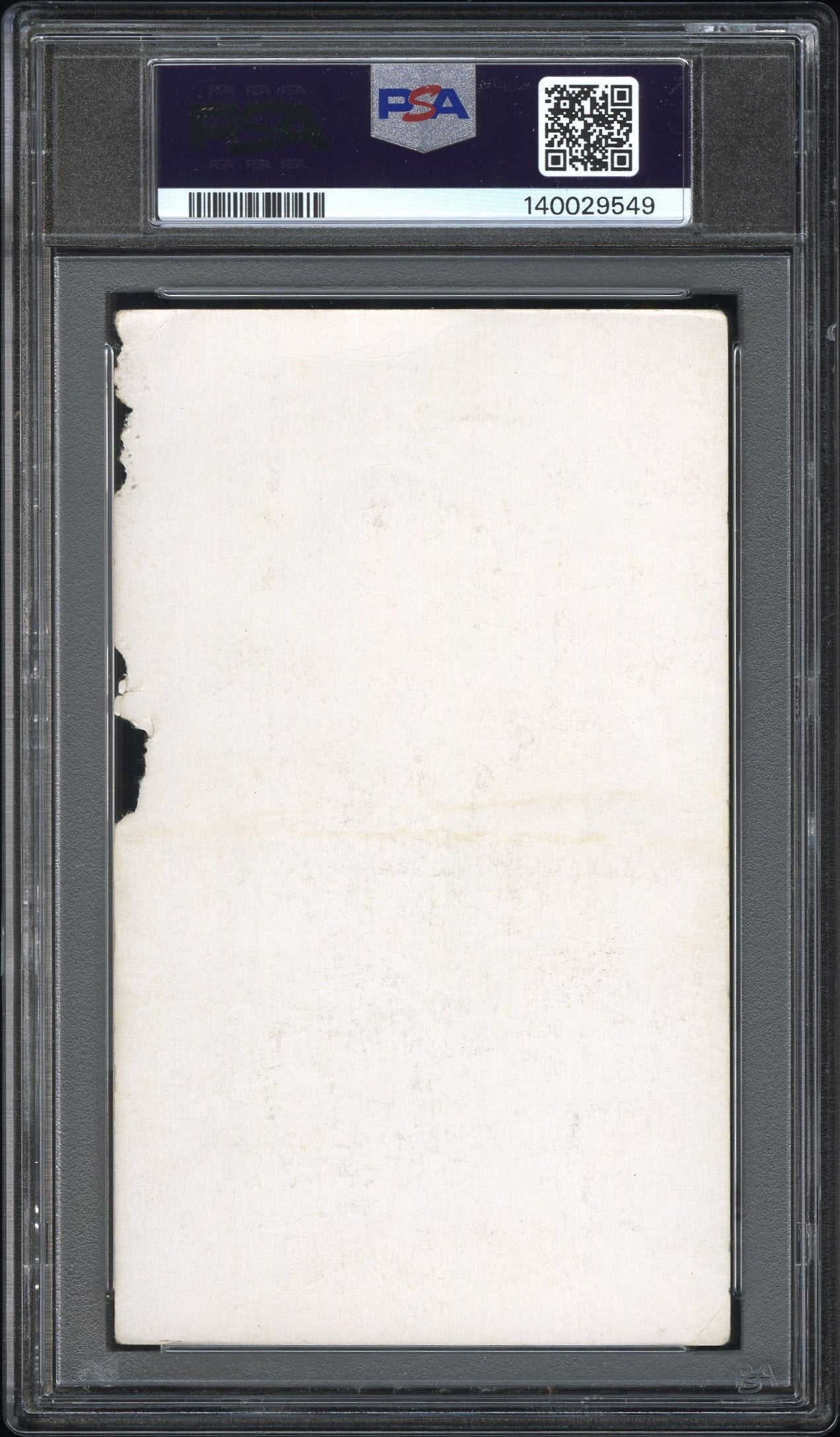 1959 Home Run Derby Mark Scott (Host) PSA 1