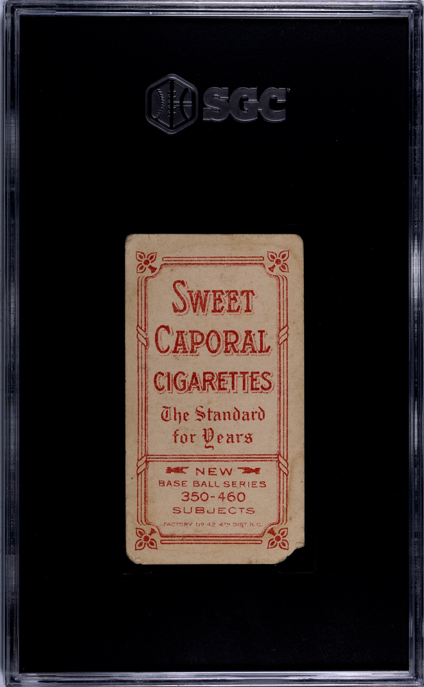 1911 Sweet Caporal (T206) Josh Devore SGC 1