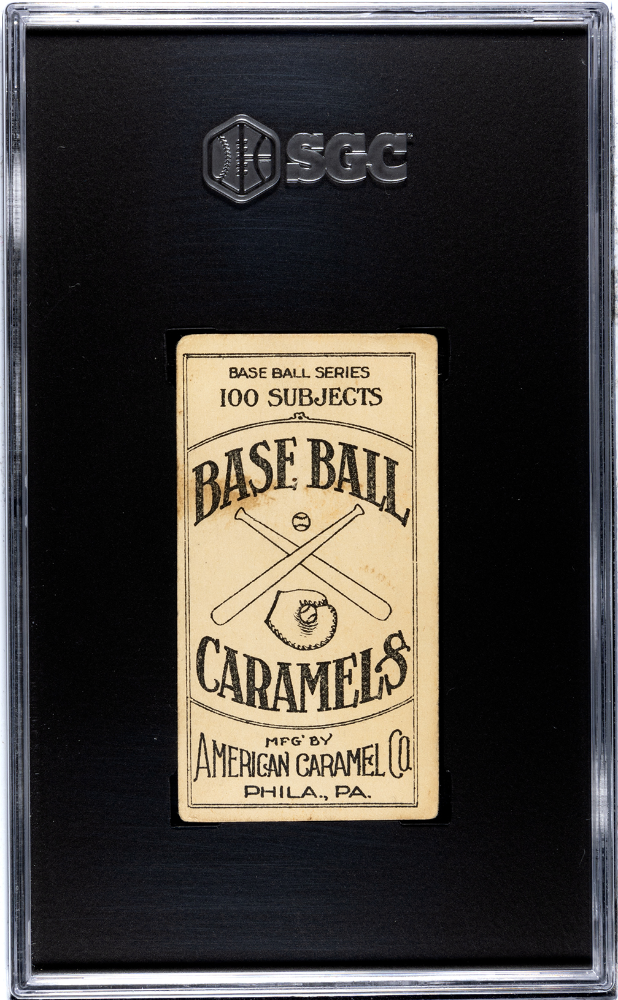1909 American Caramel Co. (E90-1) Harry Bemis SGC A