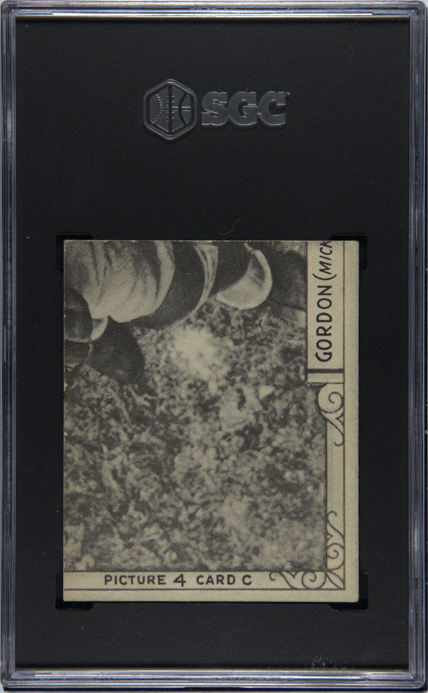1935 Goudey 4 In 1 Kress Burke Vance Berry #4C SGC 3