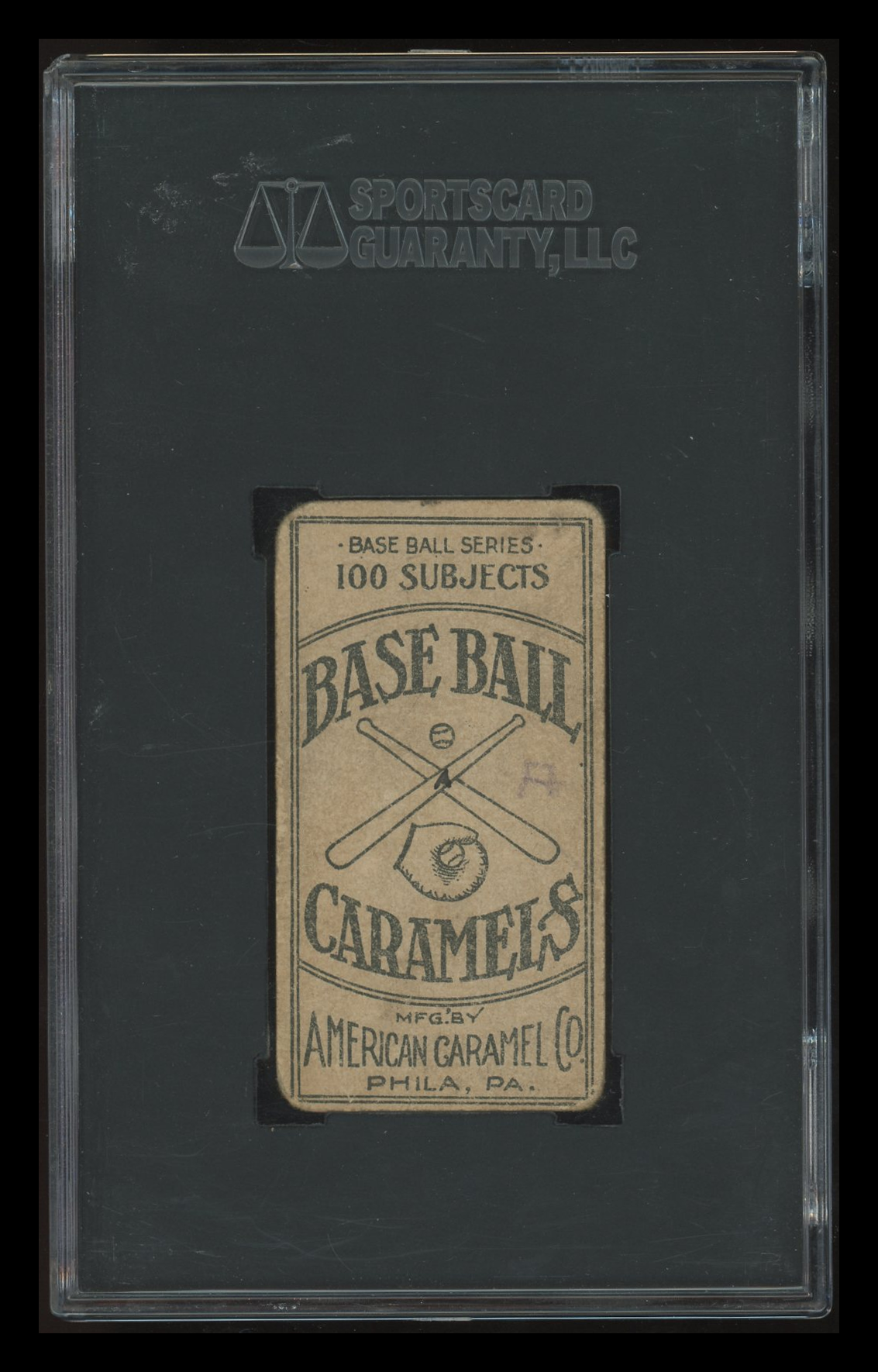 1910 American Caramel Co. (E90-2) Ham Hyatt SGC 1.5