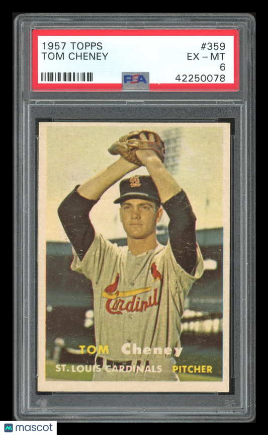 1957 Topps Tom Cheney #359 PSA 6