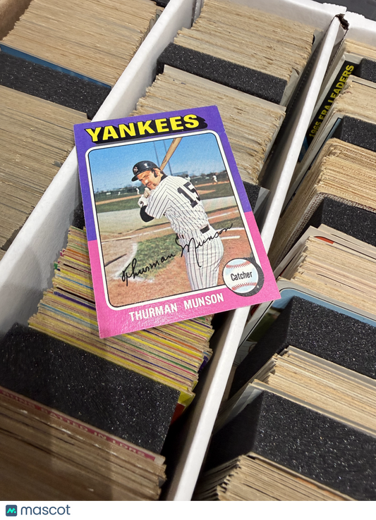 1975 Topps Hall of Fame Lot (81 Cards)