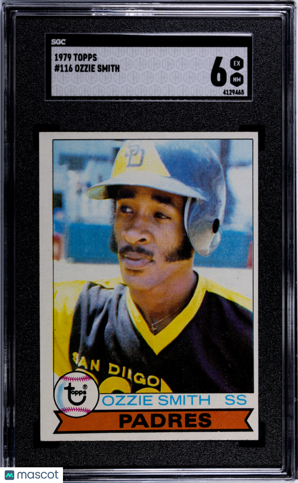 1979 Topps Ozzie Smith #116 SGC 6