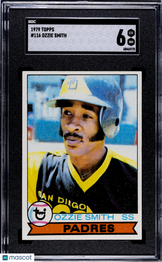1979 Topps Ozzie Smith #116 SGC 6
