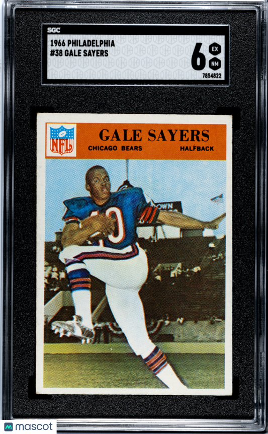 1966 Philadelphia Gale Sayers #38 SGC 6