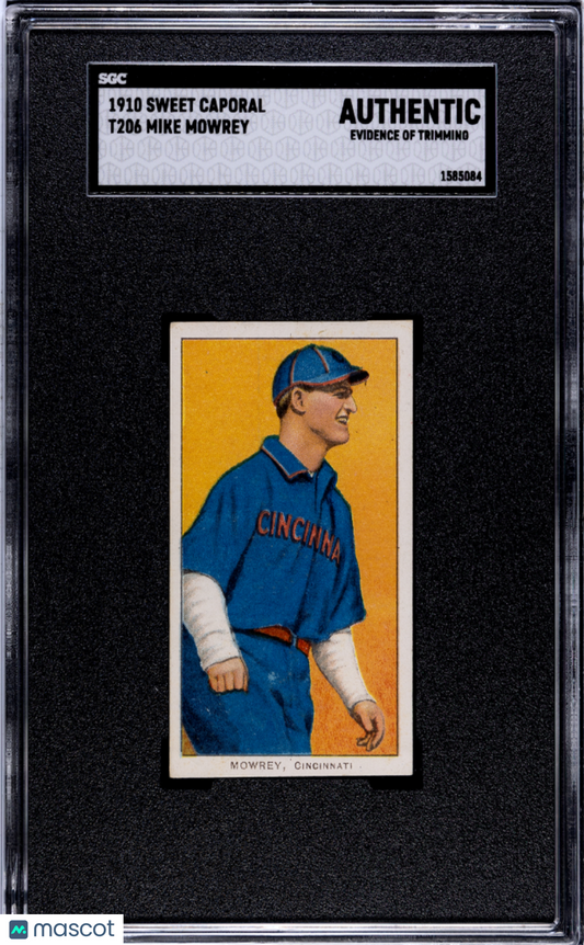 1910 Sweet Caporal (T206) Mike Mowrey SGC A