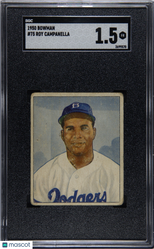 1950 Bowman Roy Campanella #75 SGC 1.5