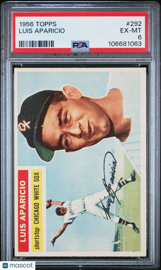 1956 Topps Luis Aparicio #292 PSA 6