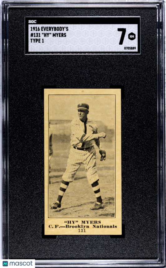 1916 Everybody's Hy Myers #131 Type SGC 7
