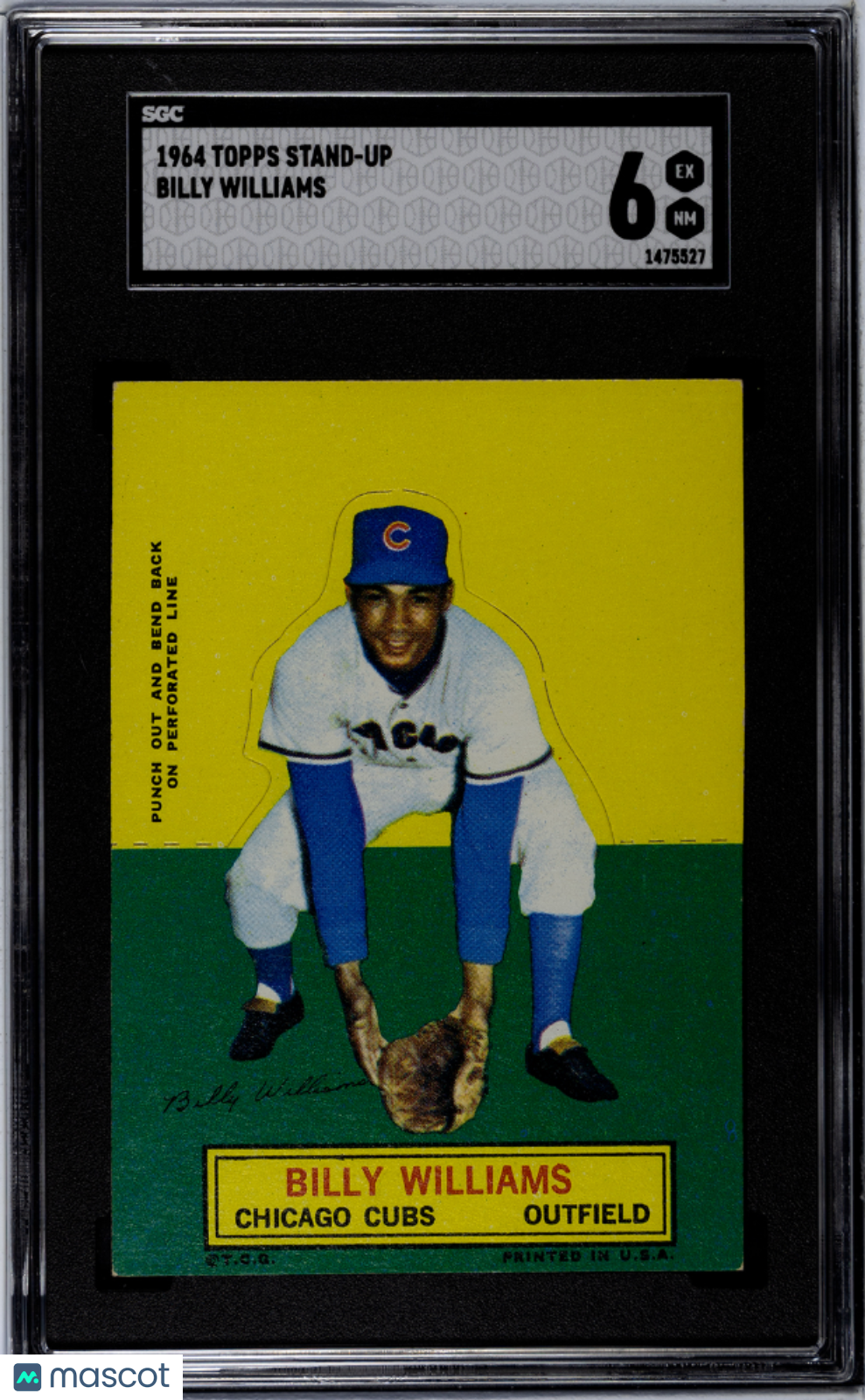 1964 Topps Stand-Up Billy Williams SGC 6