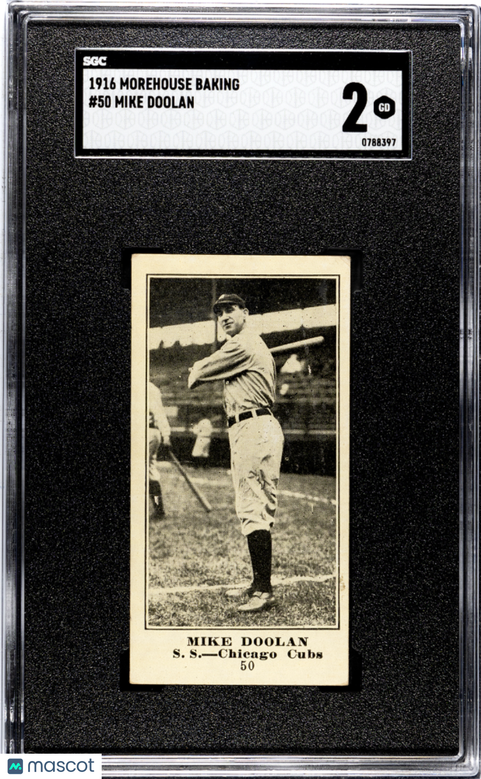 1916 Morehouse Baking Mike Doolan #50 SGC 2
