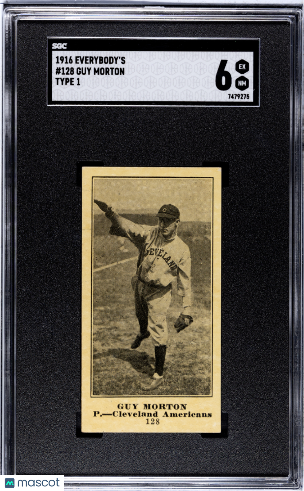 1916 Everybody's Guy Morton #128 Type SGC 6