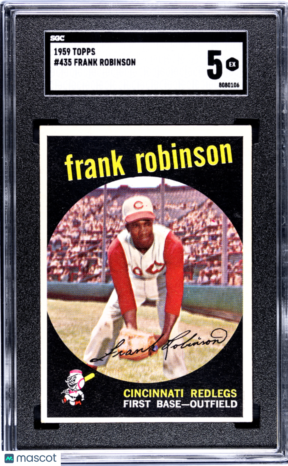 1959 Topps Frank Robinson #435 SGC 5