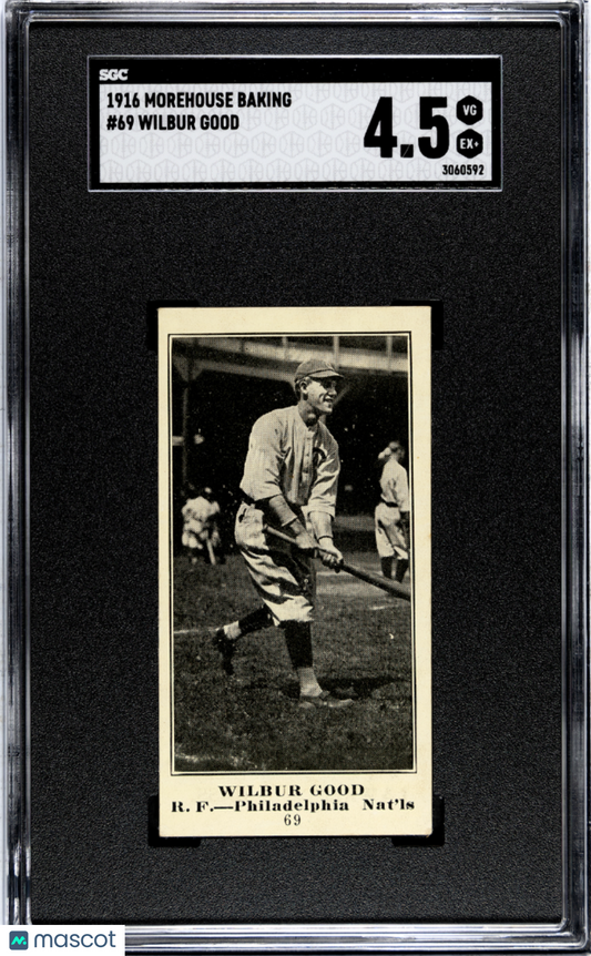 1916 Morehouse Baking Wilbur Good #69 SGC 4.5