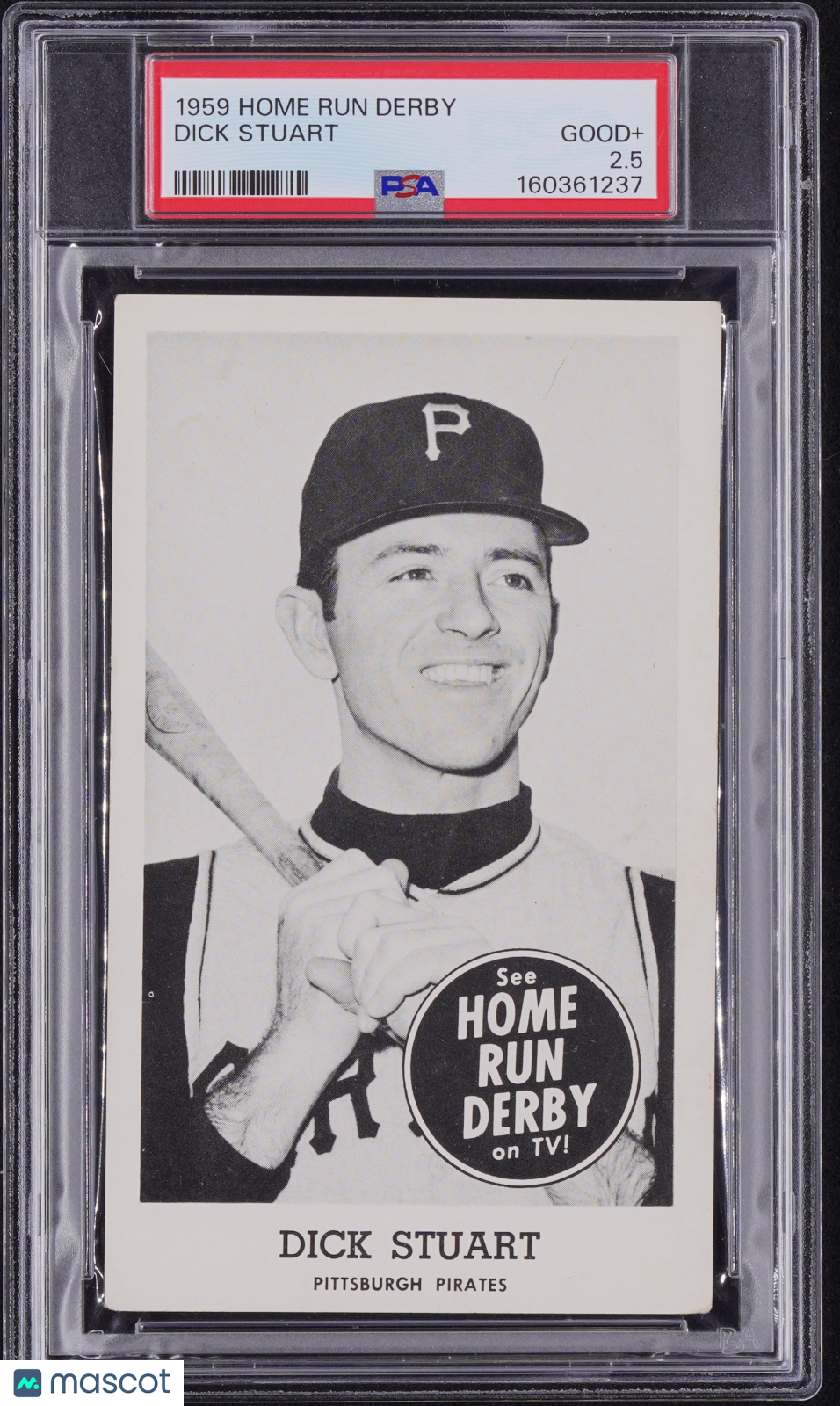 1959 Home Run Derby Dick Stuart PSA 2.5