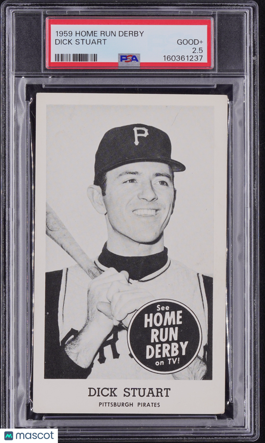 1959 Home Run Derby Dick Stuart PSA 2.5