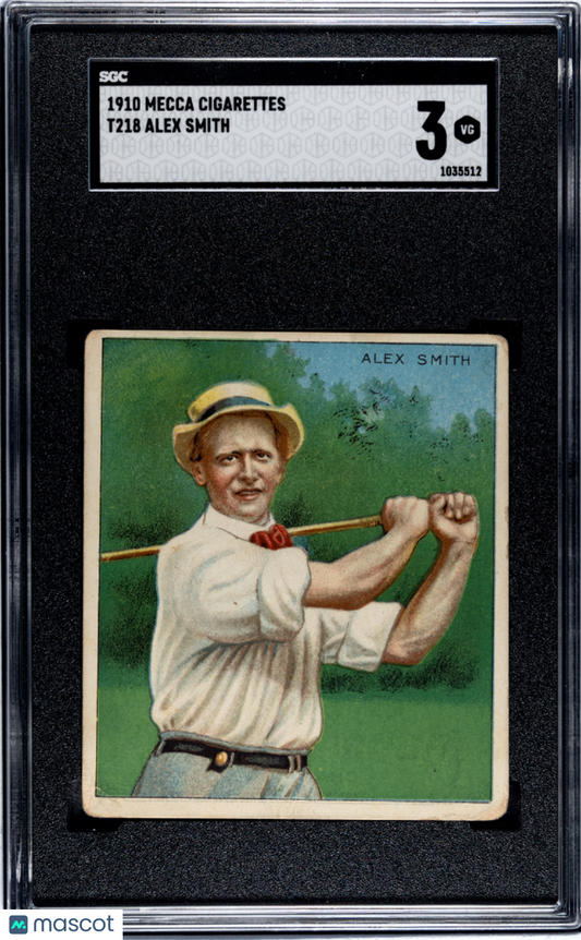 1910 Mecca Cigarettes (T218) Alex Smith SGC 3