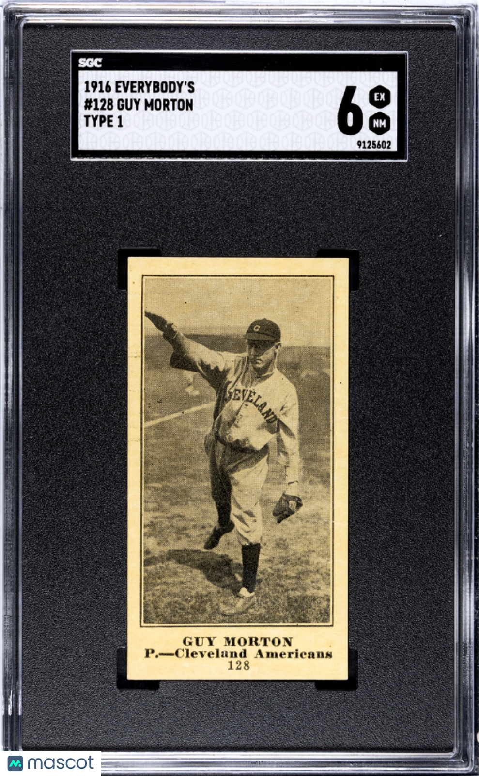1916 Everybody's Guy Morton #128 Type SGC 6