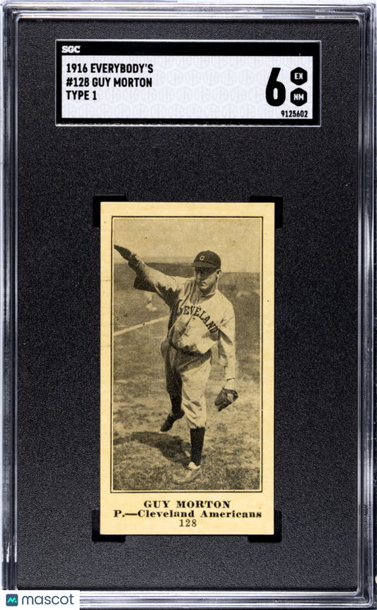 1916 Everybody's Guy Morton #128 Type SGC 6