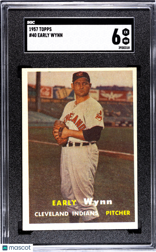1957 Topps Early Wynn #40 SGC 6