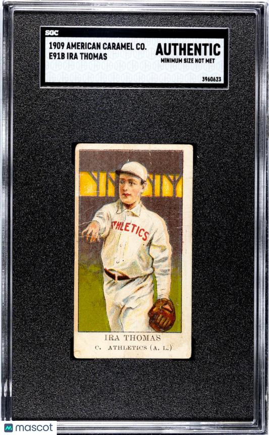 1909 American Caramel Co. (E91B) Ira Thomas SGC A