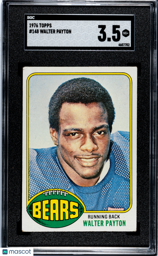 1976 Topps Walter Payton #148 SGC 3.5