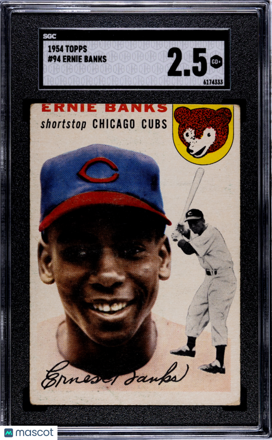 1954 Topps Ernie Banks #94 SGC 2.5