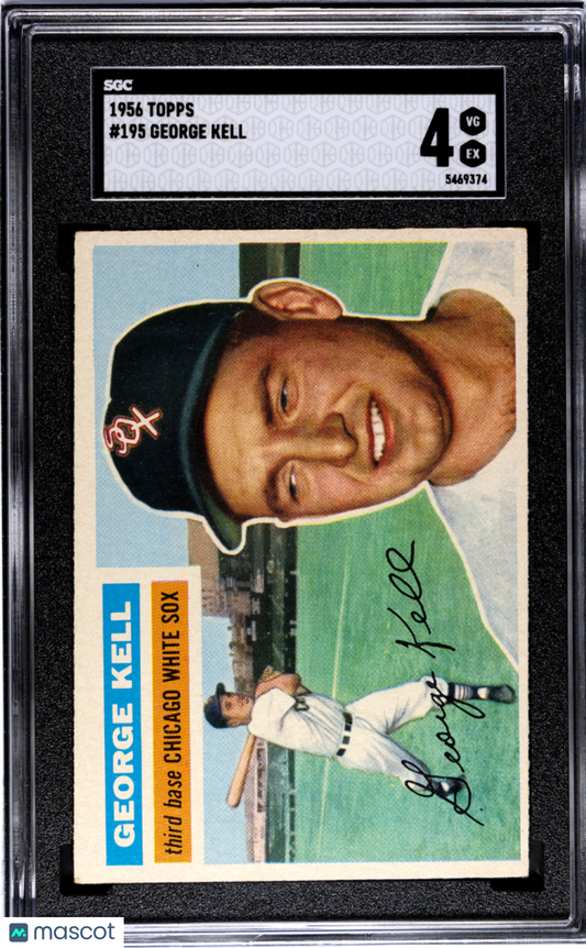 1956 Topps George Kell #195 SGC 4
