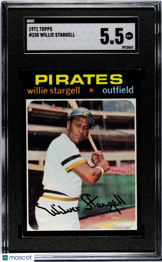 1971 Topps Willie Stargell #230 SGC 5.5