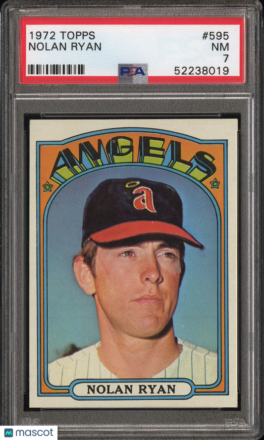 1972 Topps Nolan Ryan #595 PSA 7