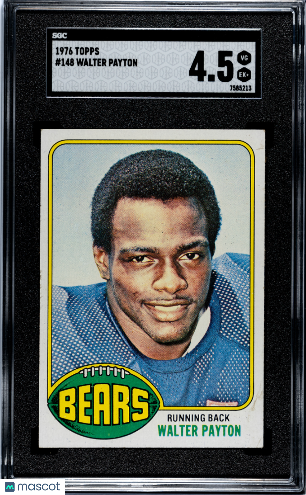1976 Topps Walter Payton #148 SGC 4.5