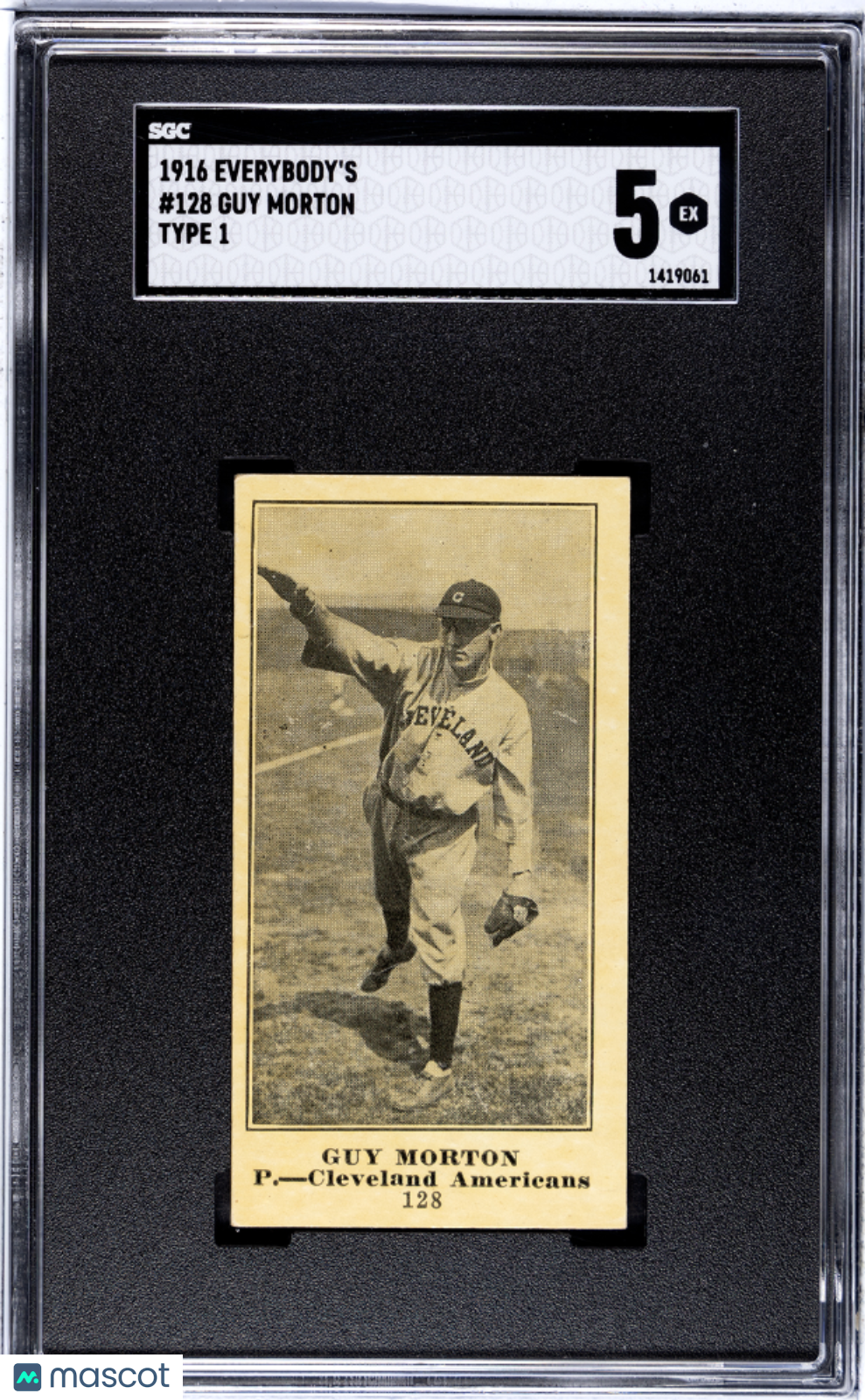 1916 Everybody's Guy Morton #128 Type SGC 5