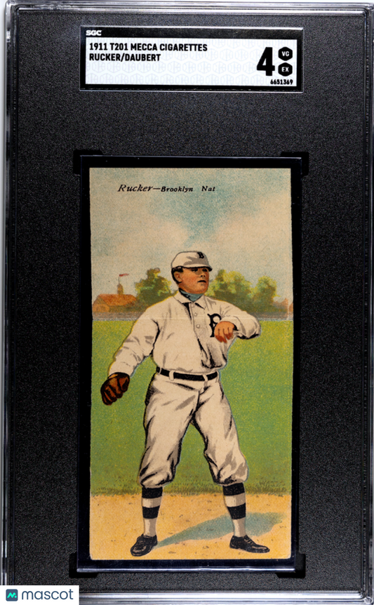 1911 T201 Mecca Cigarettes Daubert Rucker SGC 4