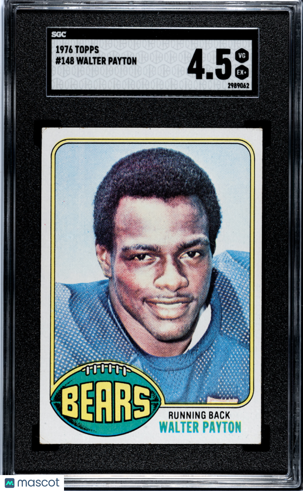 1976 Topps Walter Payton #148 SGC 4.5