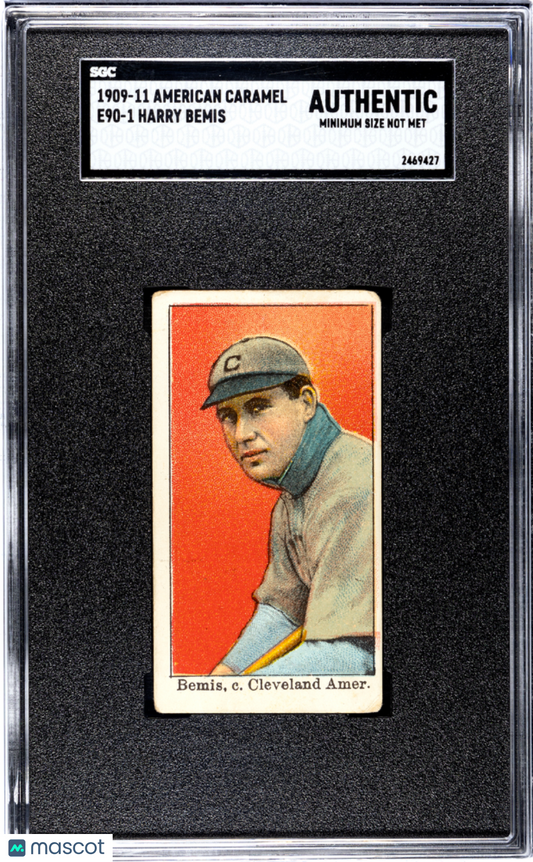 1909 American Caramel Co. (E90-1) Harry Bemis SGC A