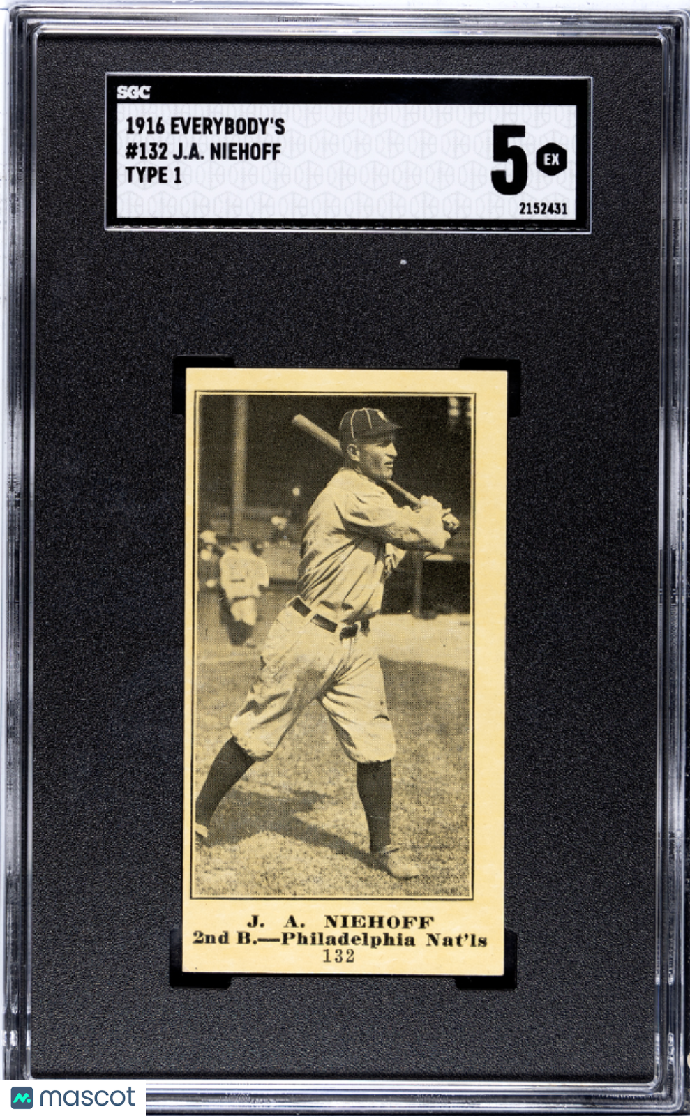 1916 Everybody's J. A. Niehoff #132 Type SGC 5