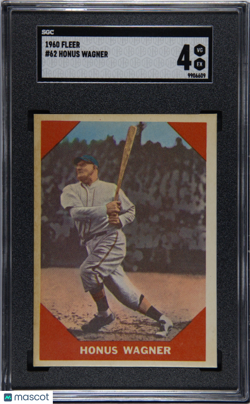 1960 Fleer Honus Wagner #62 SGC 4
