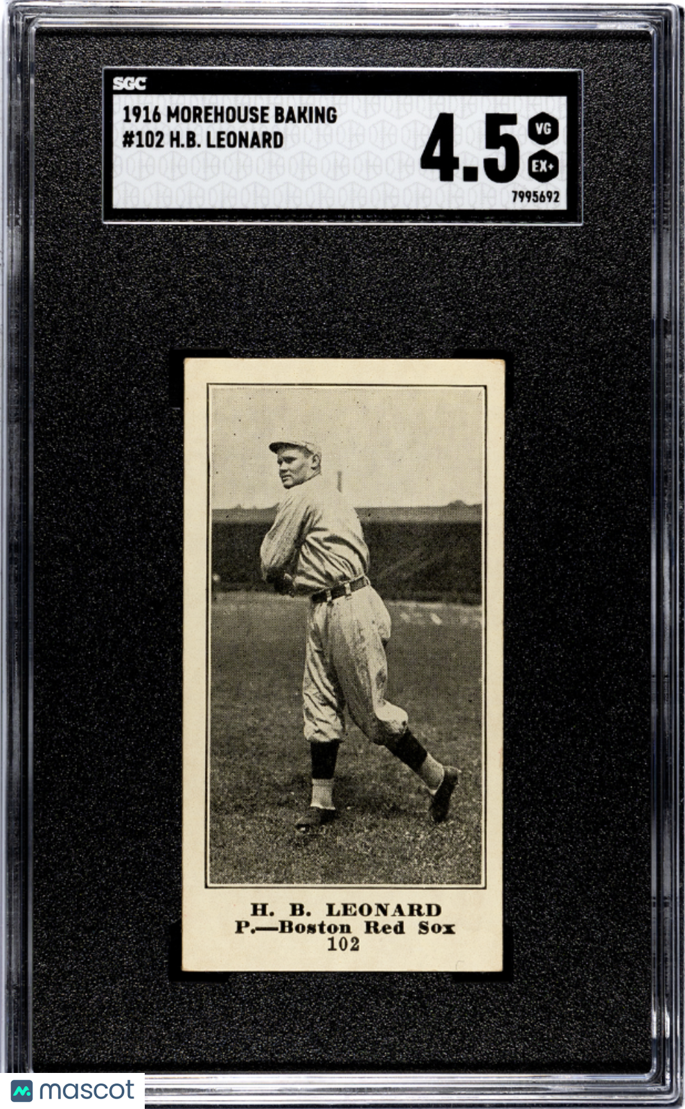 1916 Morehouse Baking H. B. Leonard #102 SGC 4.5