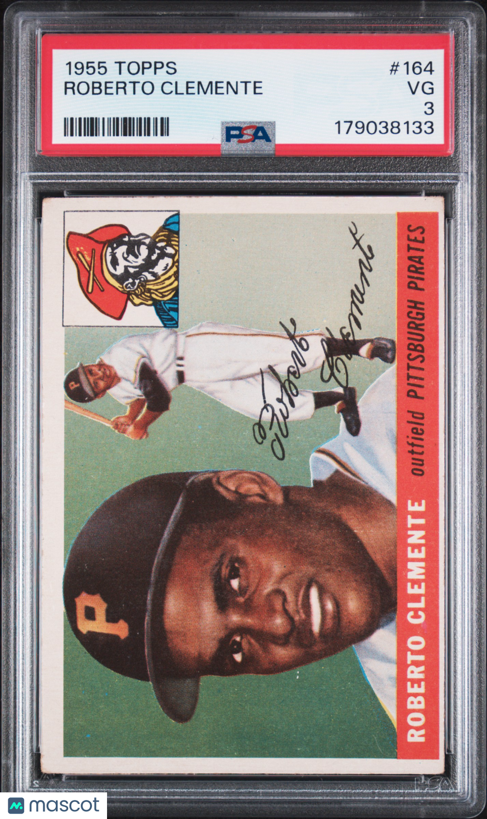 1955 Topps Roberto Clemente #164 PSA 3