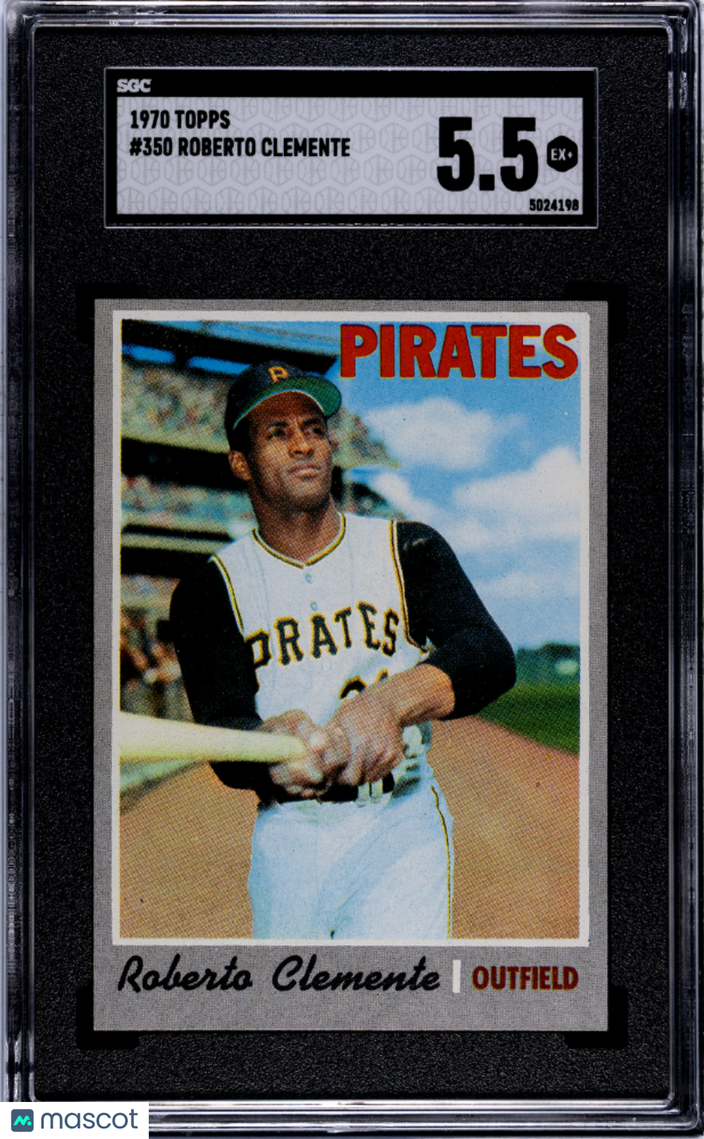 1970 Topps Roberto Clemente #350 SGC 5.5