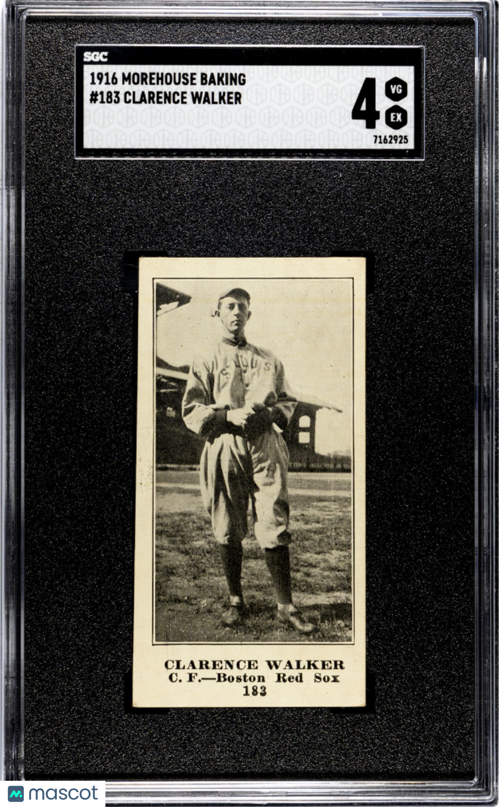 1916 Morehouse Baking Clarence Walker #183 SGC 4