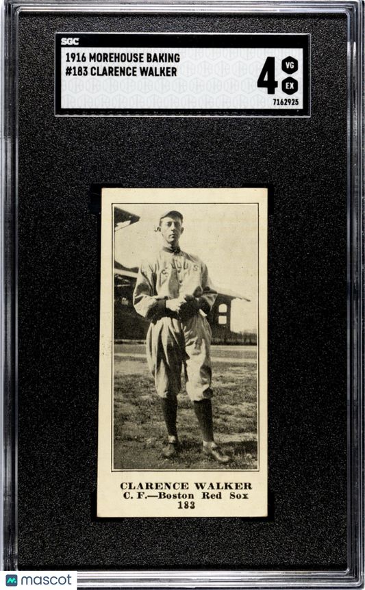 1916 Morehouse Baking Clarence Walker #183 SGC 4