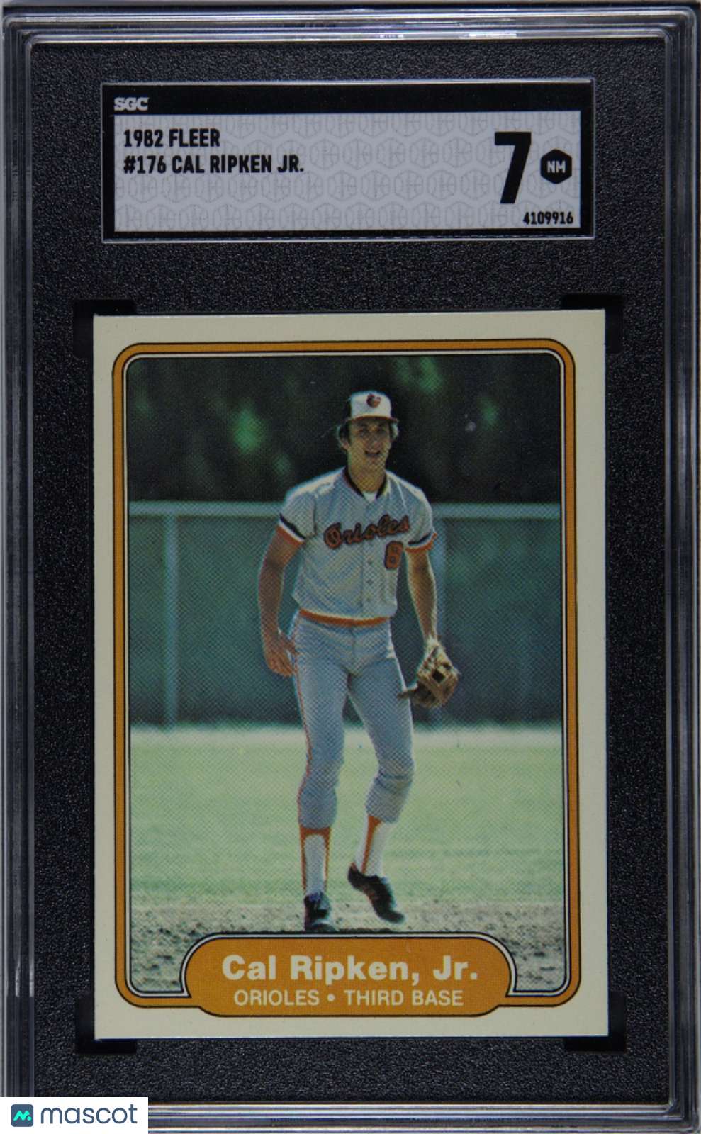 1982 Fleer Cal Ripken JR. #176 SGC 7