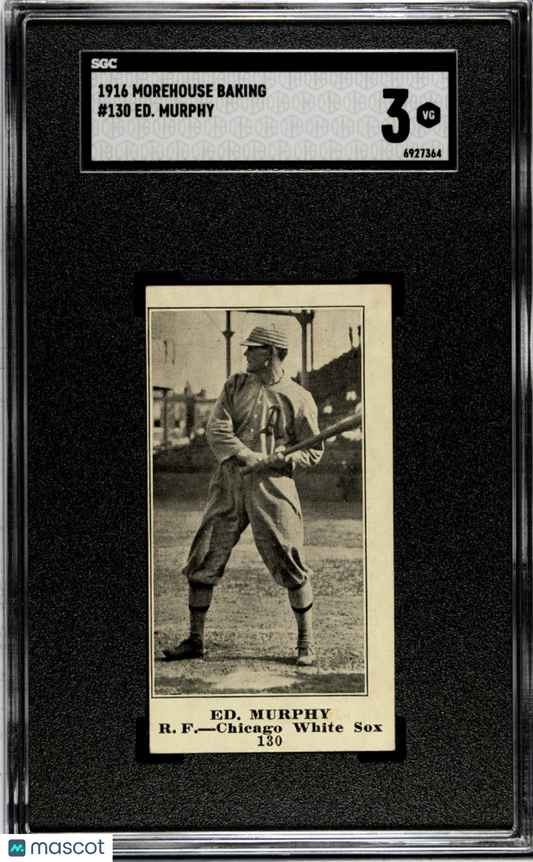 1916 Morehouse Baking Ed. Murphy #130 SGC 3